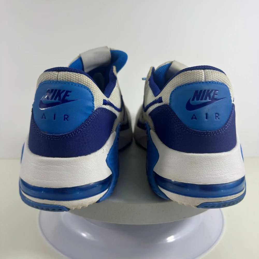 Nike Air Max Excee Sneakers Blue White Mesh Lace Up Men Size 11